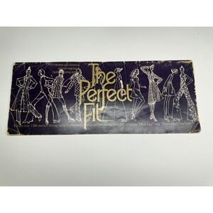 Vintage 1974 The Perfect Fit Pattern Making Fashion Styling System Guide Book